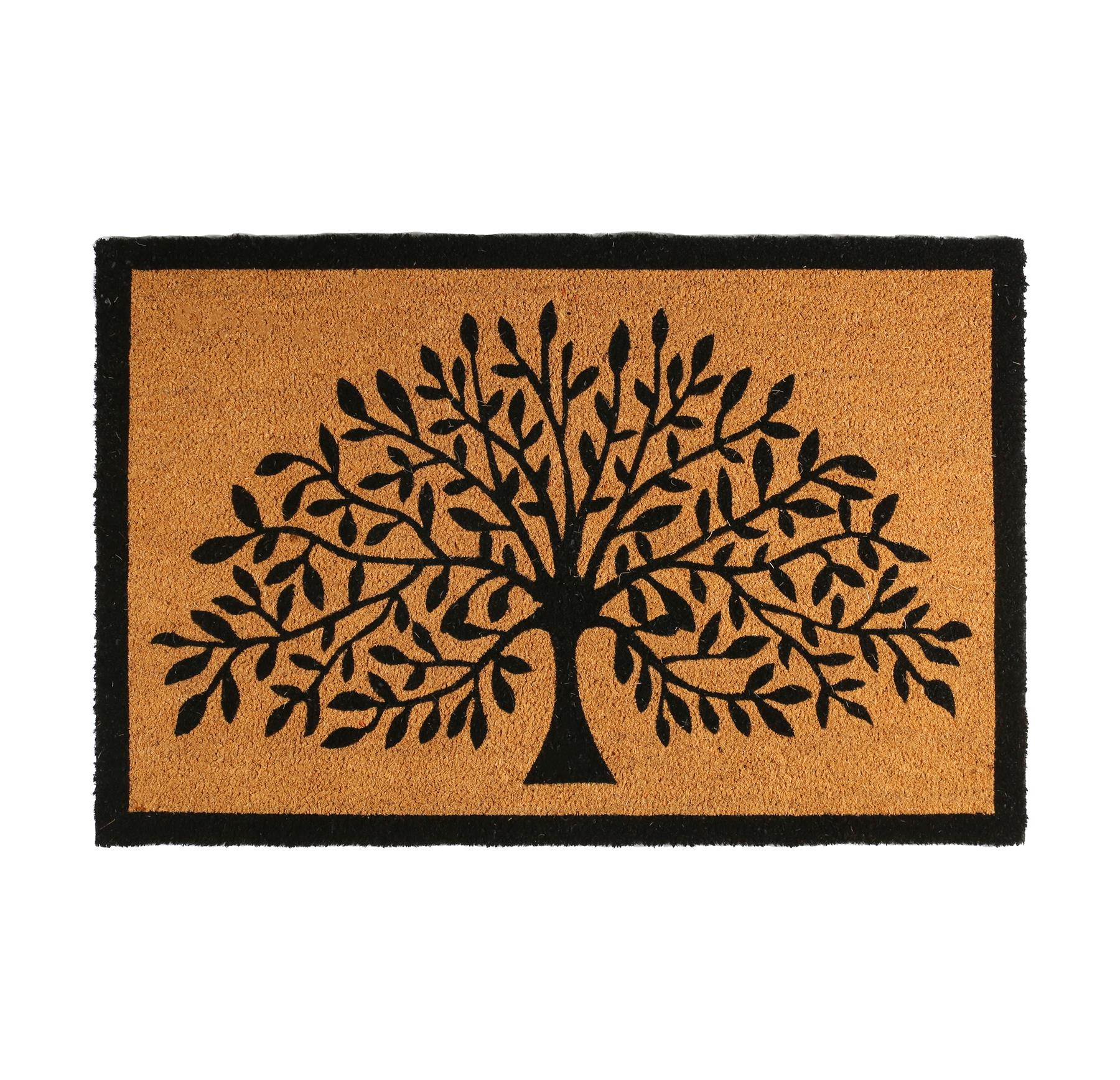 Nicola Spring Coir Door Mat - 60 x 40cm - Leopard Heart : :  Home & Kitchen