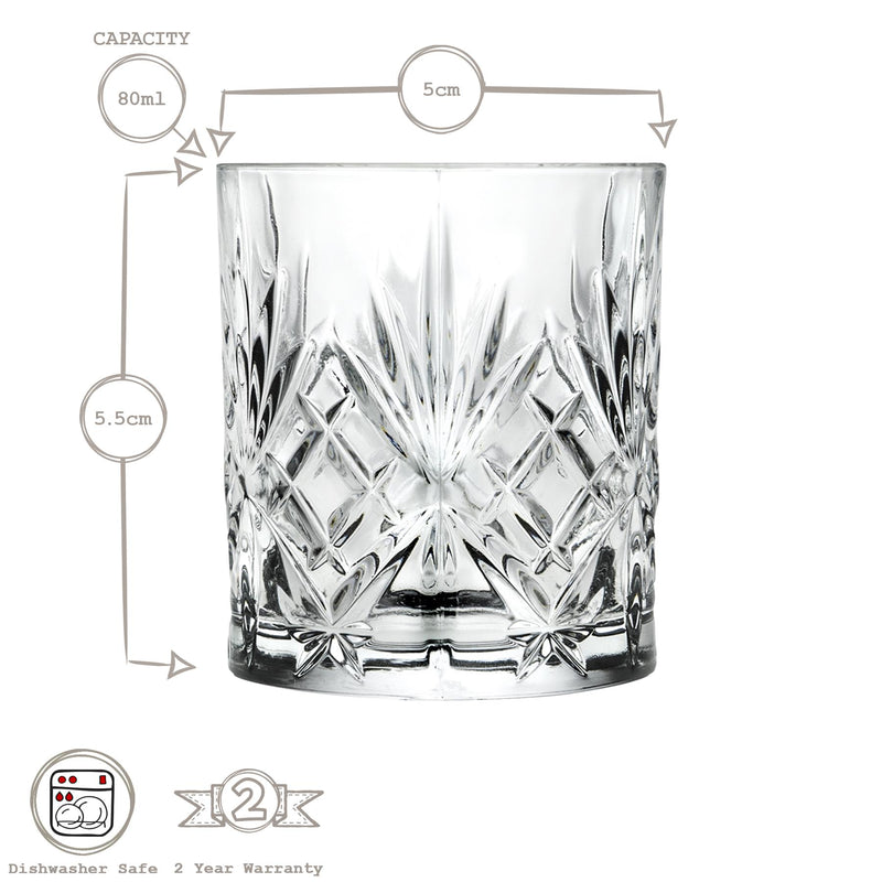 80ml Melodia Shot Glass