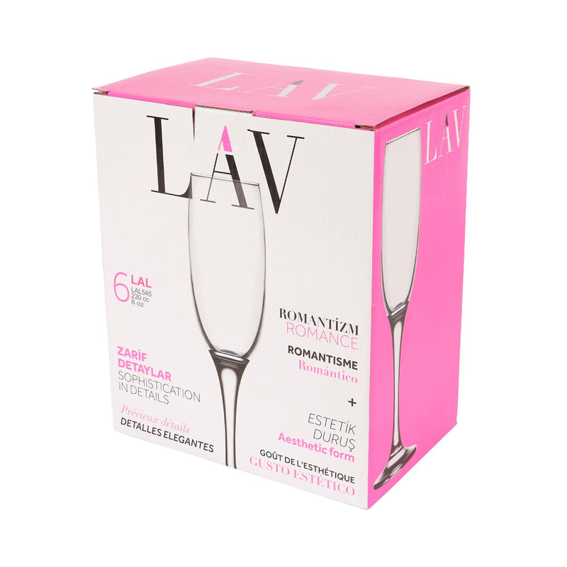 230ml Lal Champagne Flute - By LAV