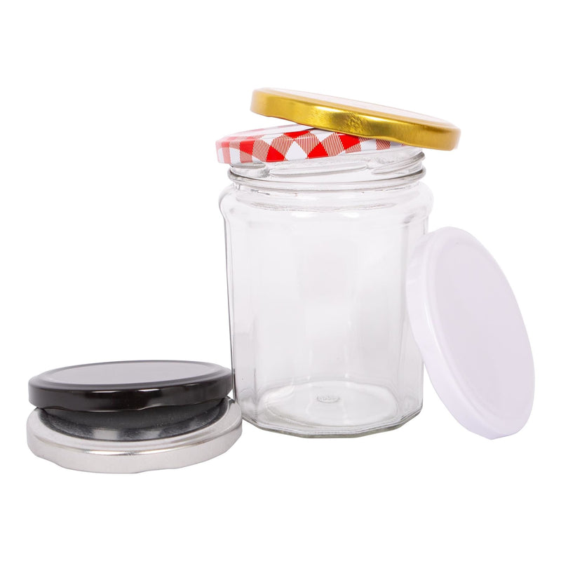 380ml Glass Jam Jar with Lid - By Argon Tableware