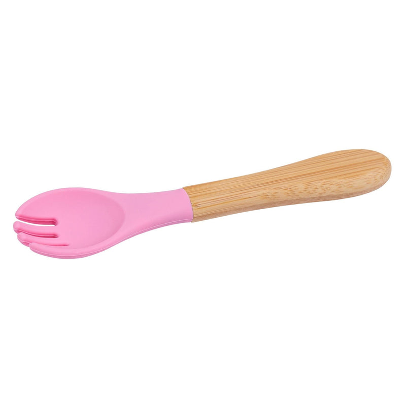 Bamboo Baby Weaning Fork with Silicone Tip - By Tiny Dining