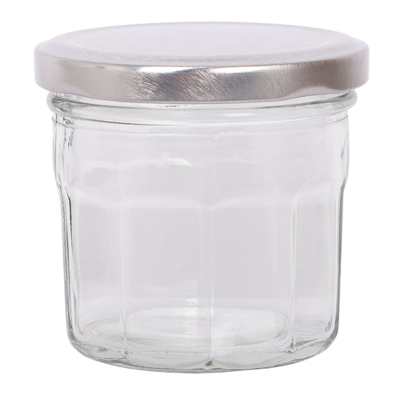 130ml Glass Jam Jar with Lid - By Argon Tableware