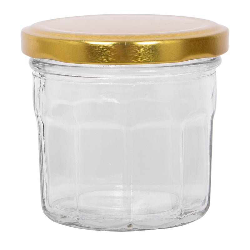 130ml Glass Jam Jar with Lid - By Argon Tableware