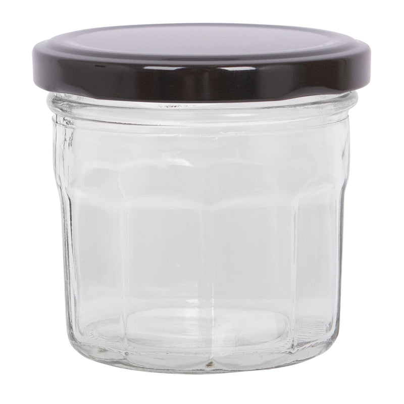 130ml Glass Jam Jar with Lid - By Argon Tableware