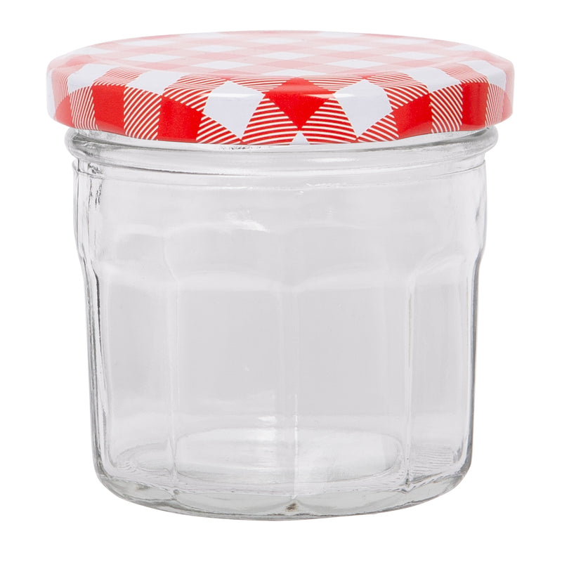 130ml Glass Jam Jar with Lid - By Argon Tableware