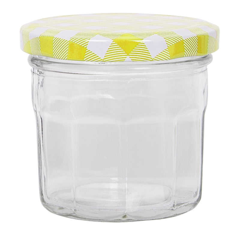 130ml Glass Jam Jar with Lid - By Argon Tableware