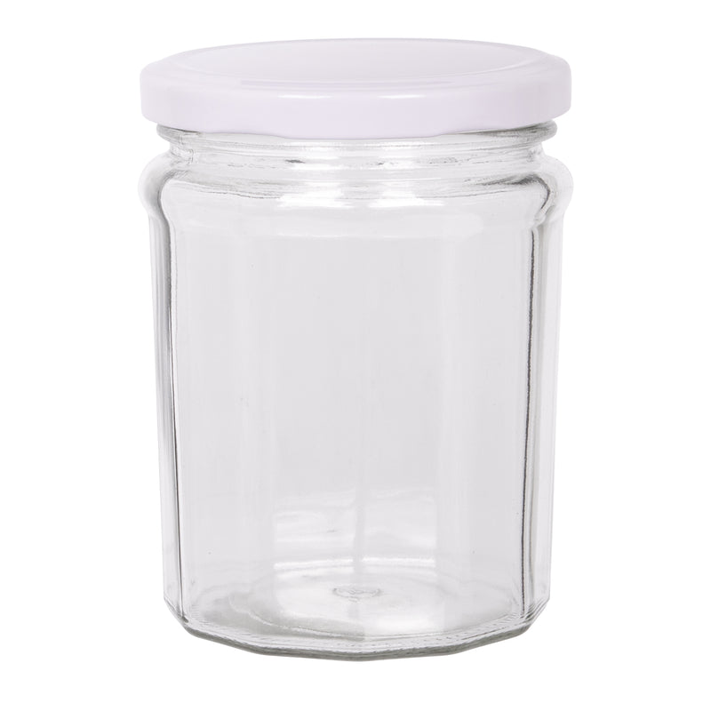 380ml Glass Jam Jar with Lid - By Argon Tableware