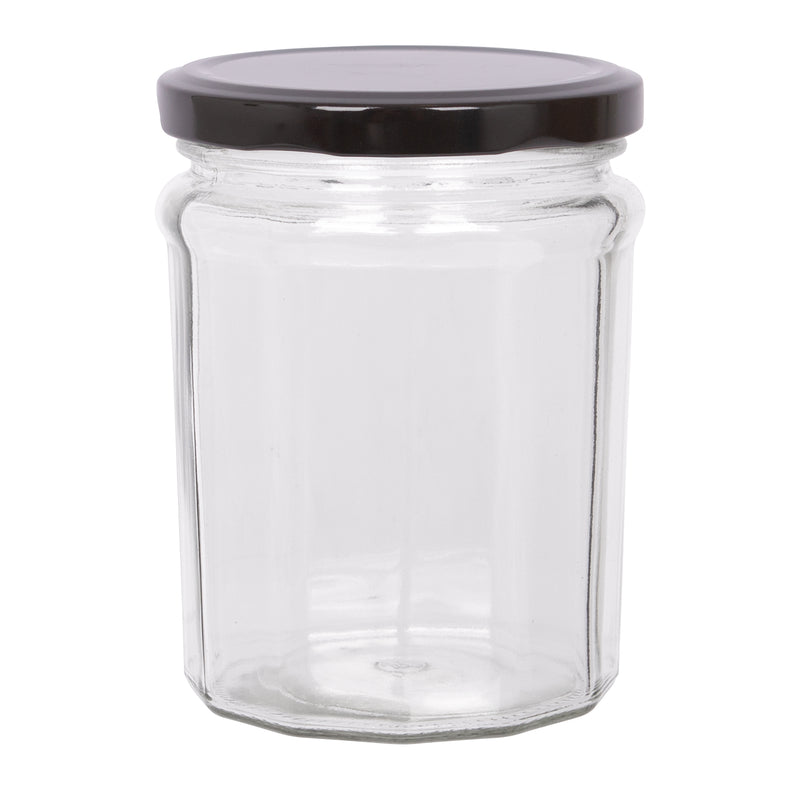 380ml Glass Jam Jar with Lid - By Argon Tableware