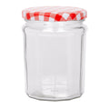 #colour_red gingham lid