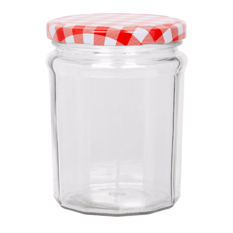 380ml Glass Jam Jar with Lid - By Argon Tableware