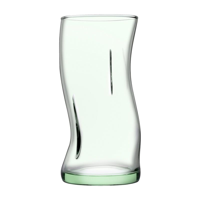 400ml Aware Amorf Recycled Highball Glass - Green - By Pasabahce