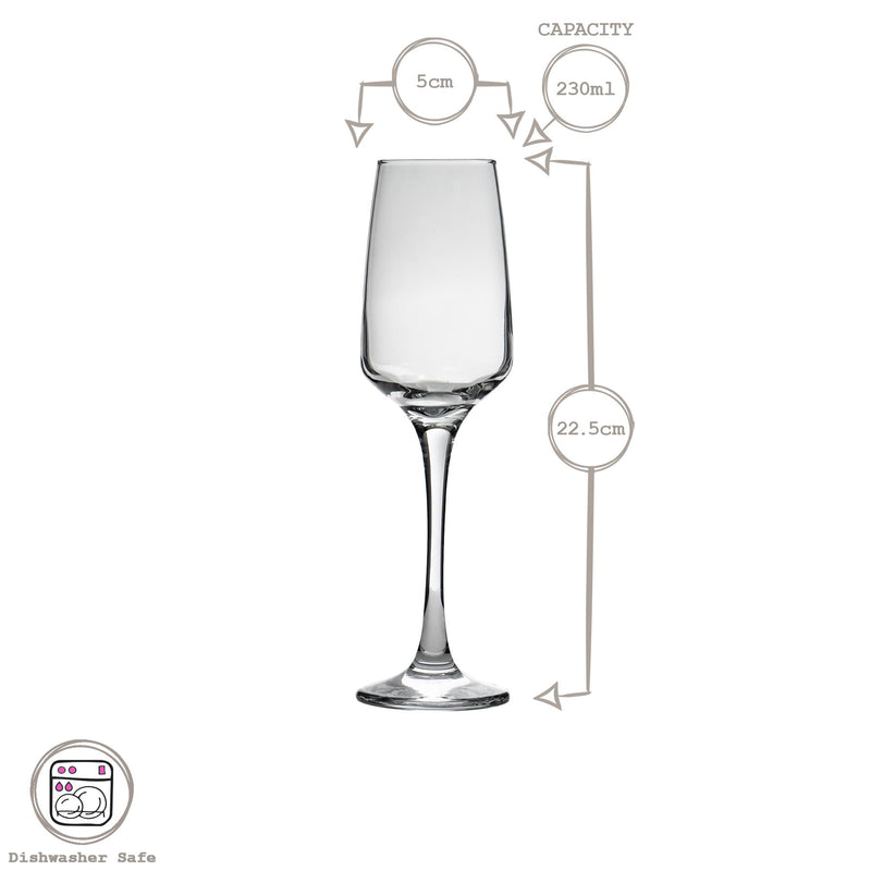 230ml Lal Champagne Flute - By LAV