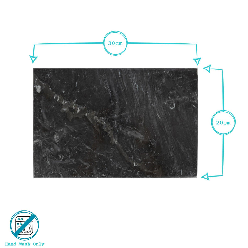 30cm x 20cm Rectangle Marble Chopping Board