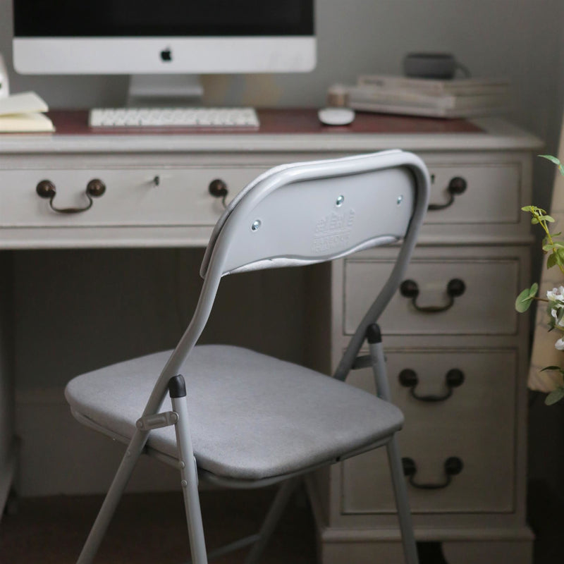 Fabric Padded Metal Folding Chair - By Harbour Housewares