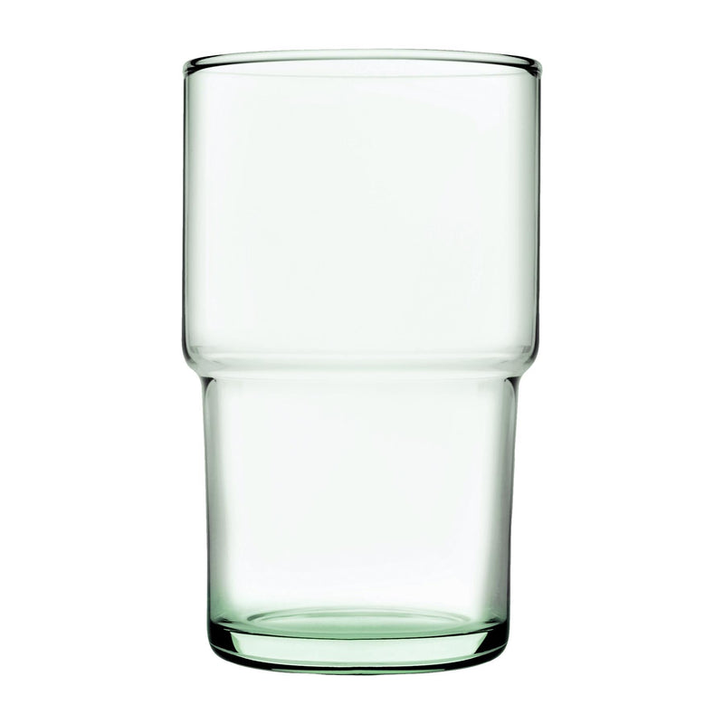 440ml Aware Hill Recycled Stacking Highball Glass - Green - By Pasabahce