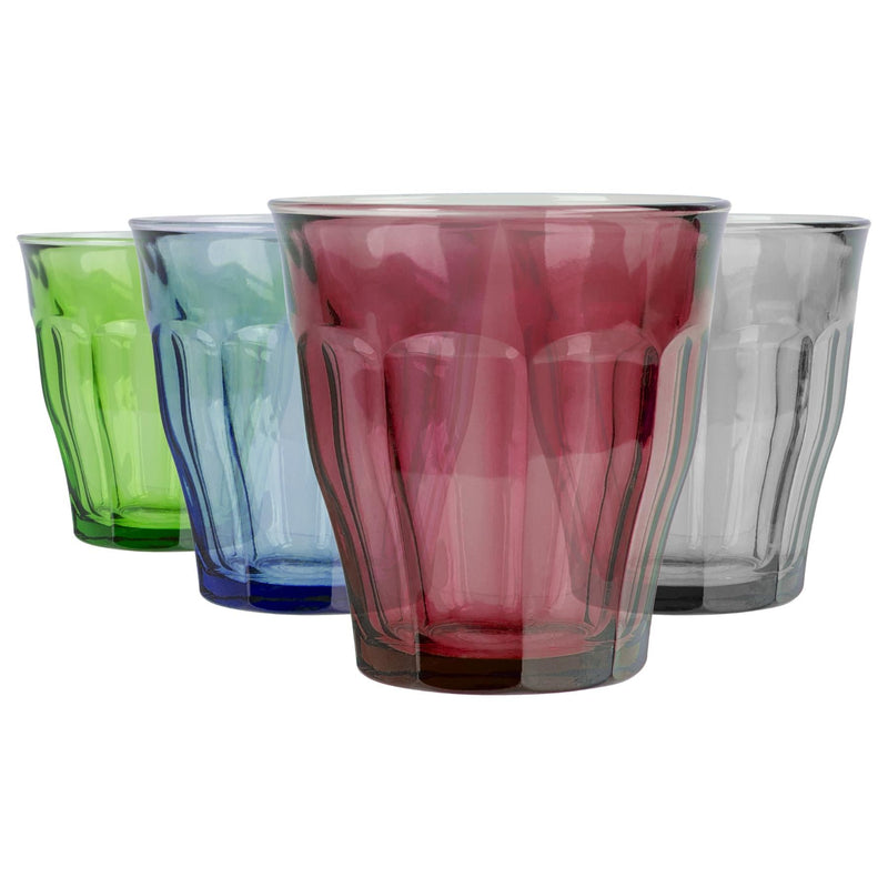 Multicolour 250ml Picardie Water Glass - By Duralex