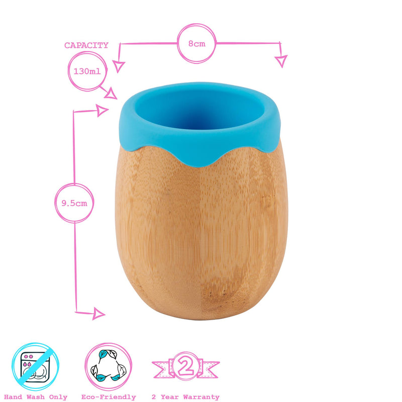 130ml Bamboo Baby Trainer Cup - By Tiny Dining