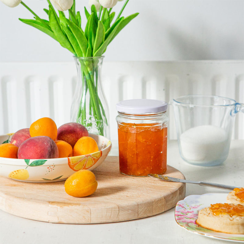 380ml Glass Jam Jar with Lid - By Argon Tableware