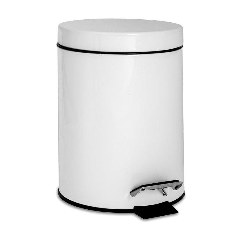 3L Round Stainless Steel Pedal Bin - By Harbour Housewares