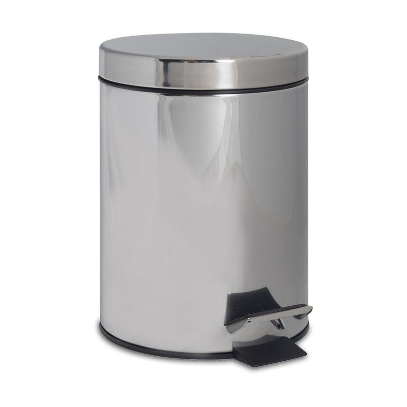 3L Round Stainless Steel Pedal Bin - By Harbour Housewares