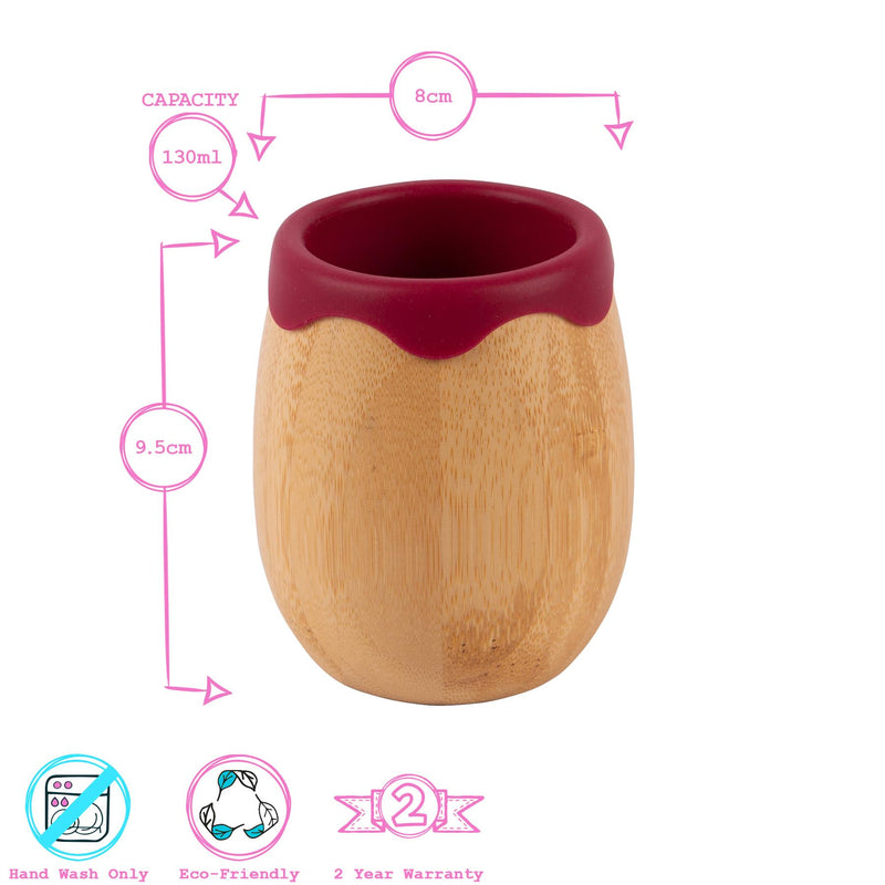 130ml Bamboo Baby Trainer Cup - By Tiny Dining