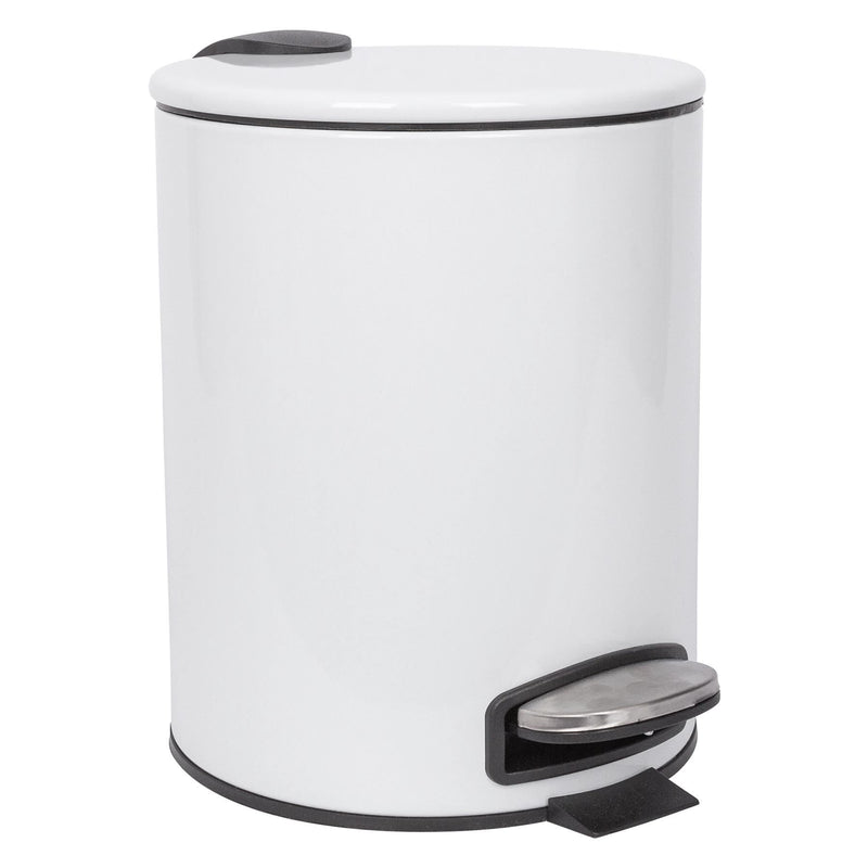 5L Round Stainless Steel Pedal Bin - By Harbour Housewares