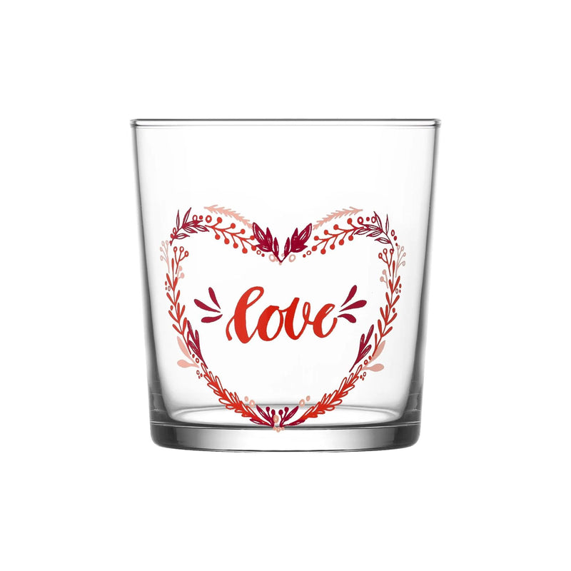 Bodega Valentines Tumbler - 345ml - Red