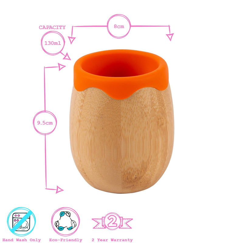 130ml Bamboo Baby Trainer Cup - By Tiny Dining