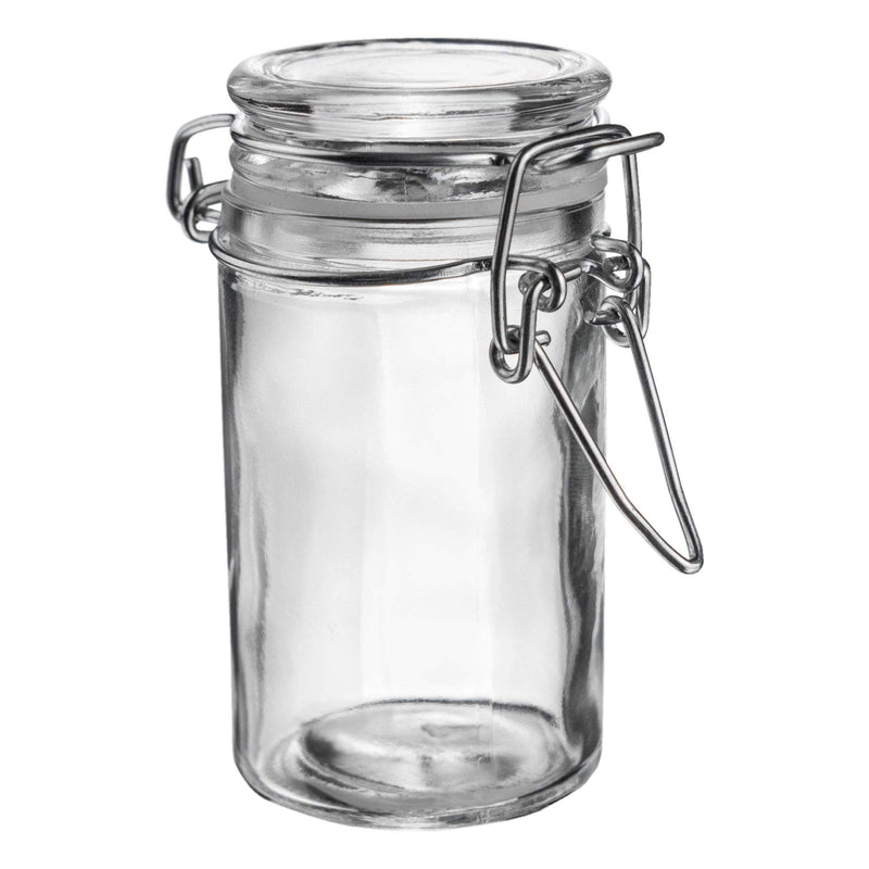 Argon Tableware Glass Storage Jar - 70ml - Clear Seal