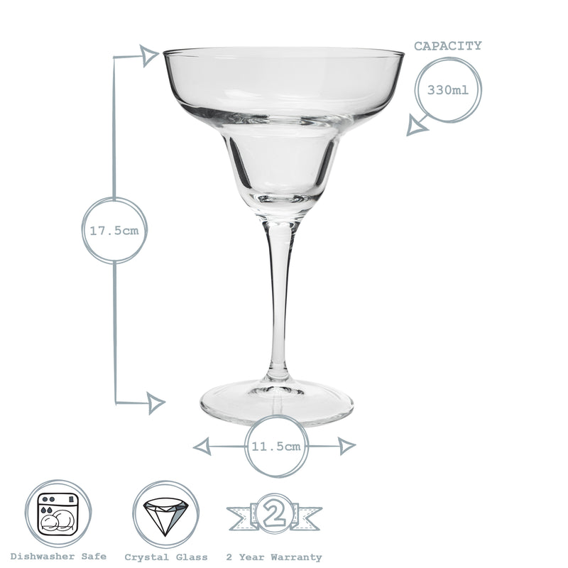 Bormioli Rocco Ypsilon Margarita Glass - 330ml