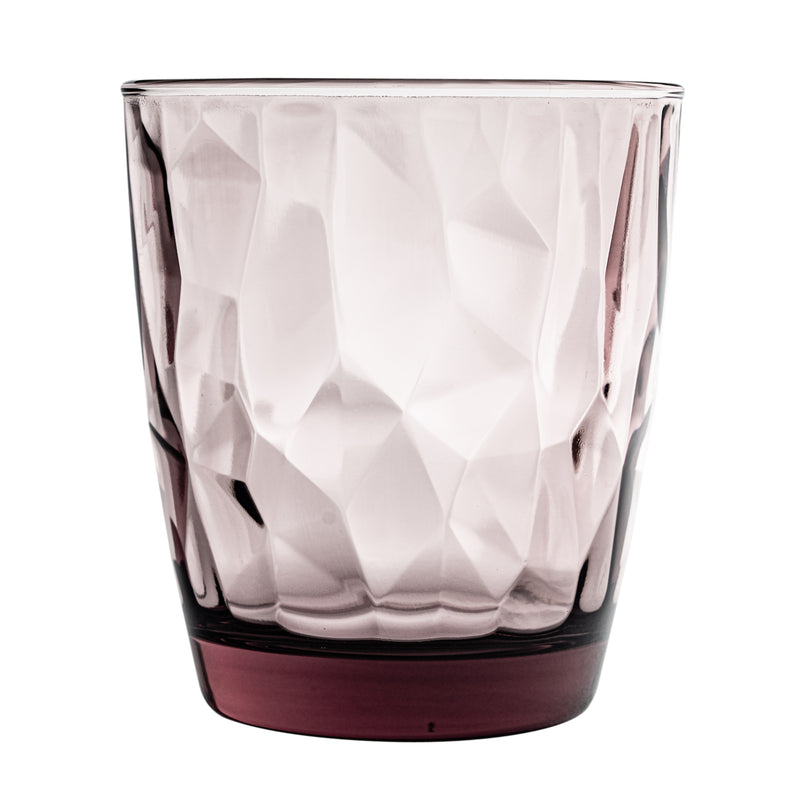 Bormioli Rocco Diamond Double Old Fashioned Glass - 390ml - Rock Purple