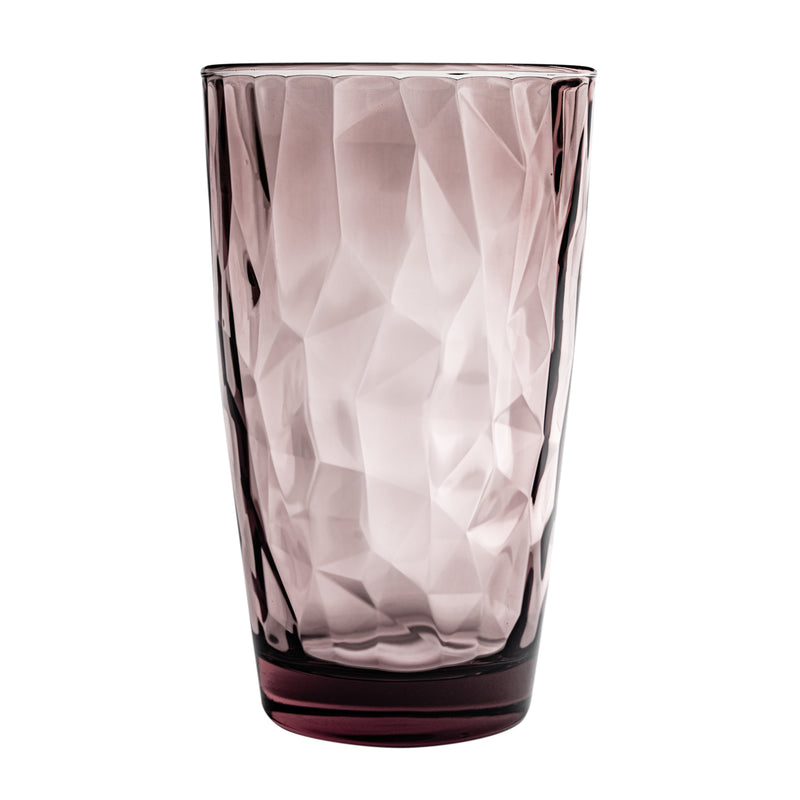 Bormioli Rocco Diamond Highball Glass - 470ml - Rock Purple