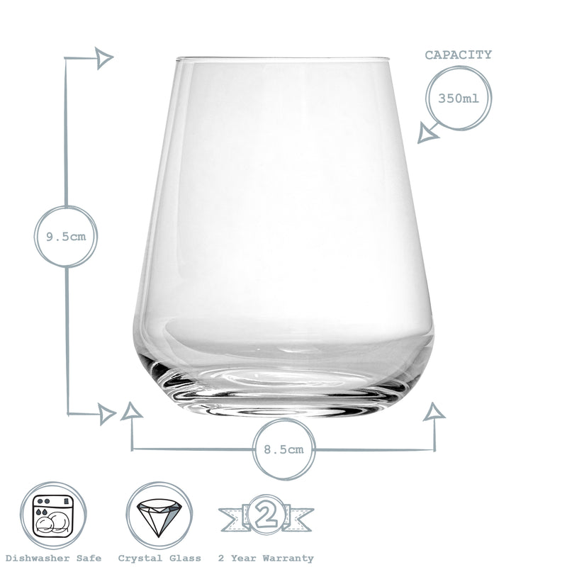 Bormioli Rocco Inalto Uno Water Glass - 350ml