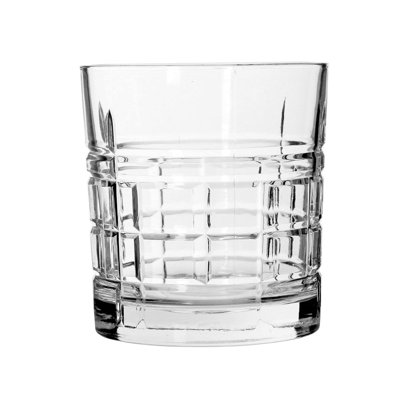 Whiskey Tumbler Glass 325ml, Flat Bottom Glasses