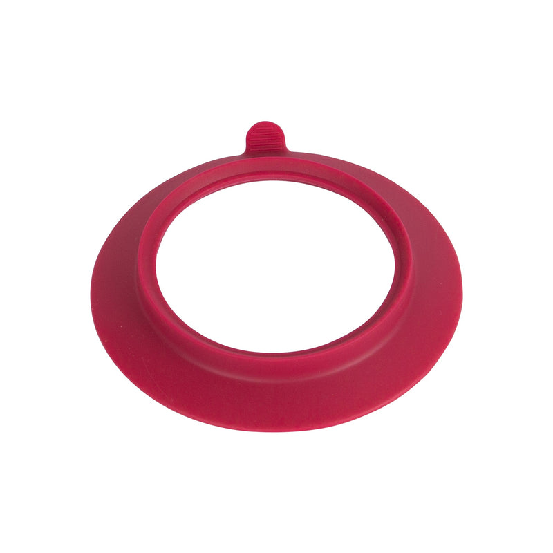 Tiny Dining Kids Bamboo Bowl Suction Cup - Red