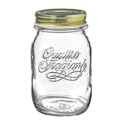 500ml Quattro Stagioni Glass Food Preserving Jar