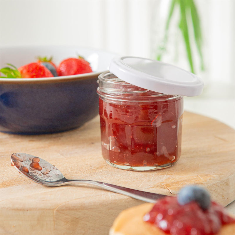 130ml Glass Jam Jar with Lid - By Argon Tableware