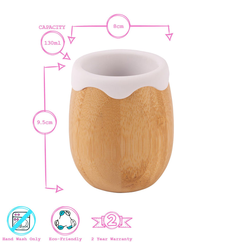 130ml Bamboo Baby Trainer Cup - By Tiny Dining