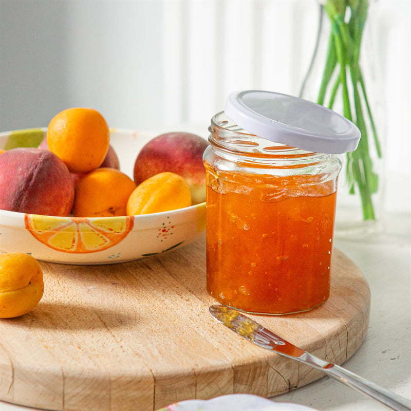 380ml Glass Jam Jar with Lid - By Argon Tableware