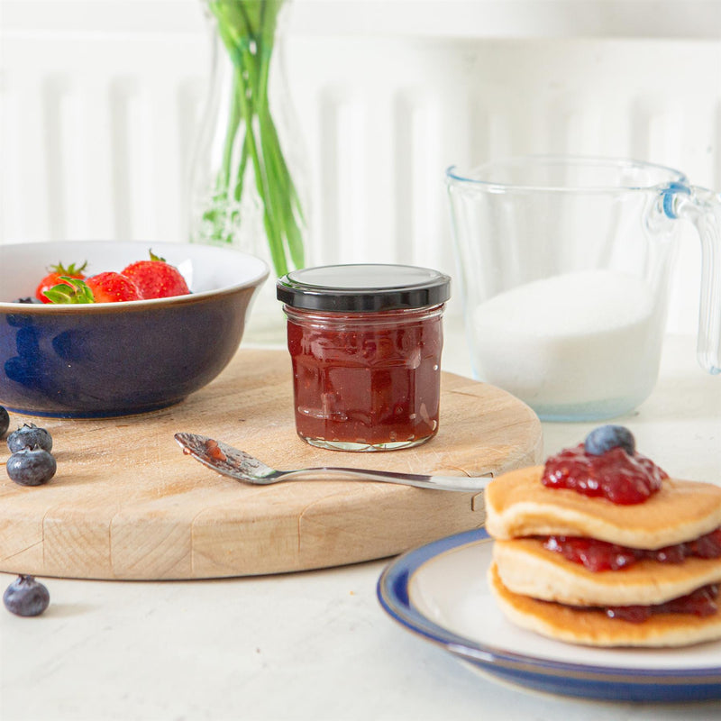 130ml Glass Jam Jar with Lid - By Argon Tableware