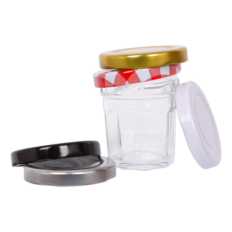 42ml Glass Jam Jar with Lid - By Argon Tableware